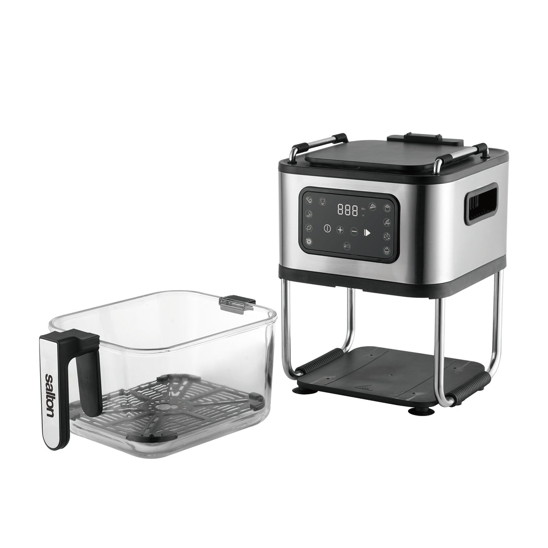 Salton Flip and Cook Friteuse à air, gril et déshydrateur 3-en-1