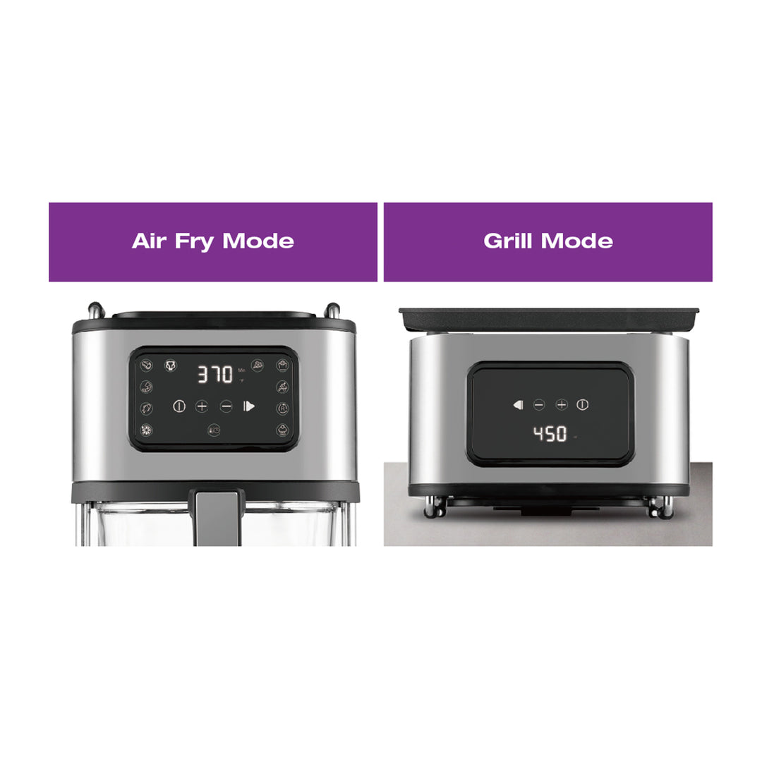 Salton Flip and Cook Friteuse à air, gril et déshydrateur 3-en-1