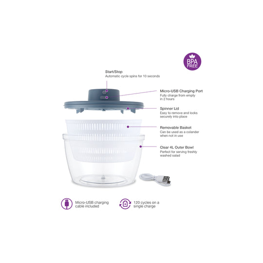Salton Salton sans fil Salade rechargeable