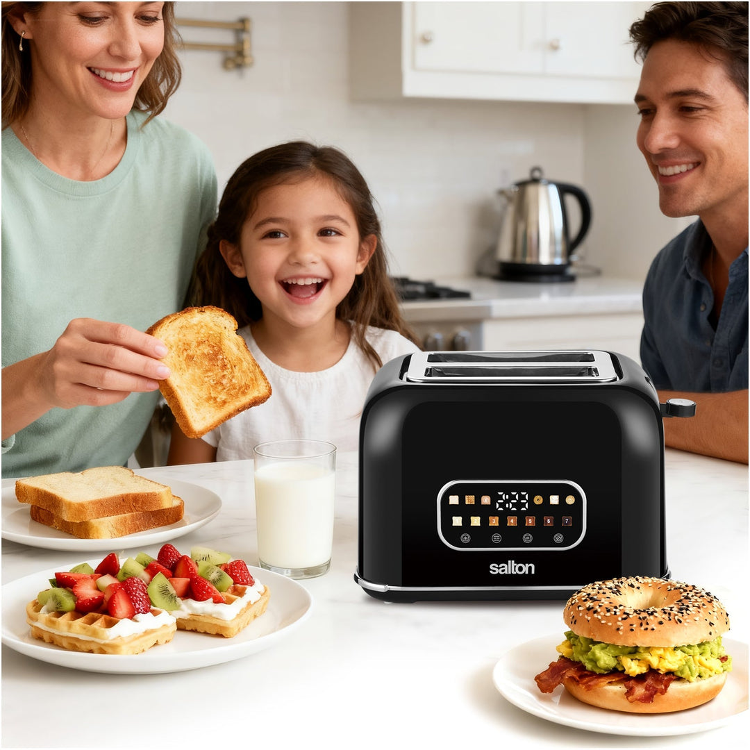 Salton Smart Touch Toaster 2-Slice: Morning Upgrade