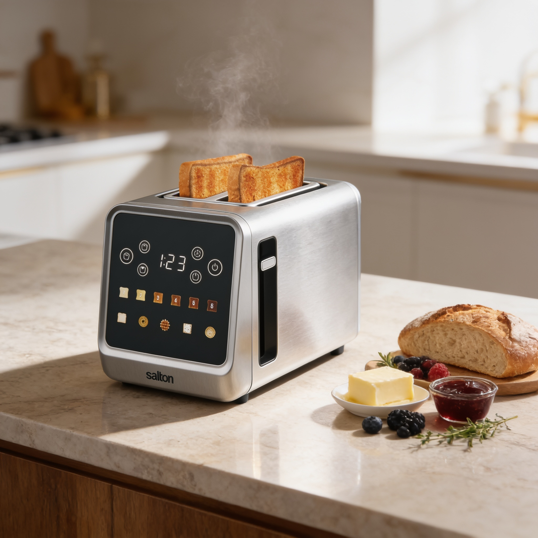 How to Upgrade Your Morning Routine with the Salton Touchscreen Toaster