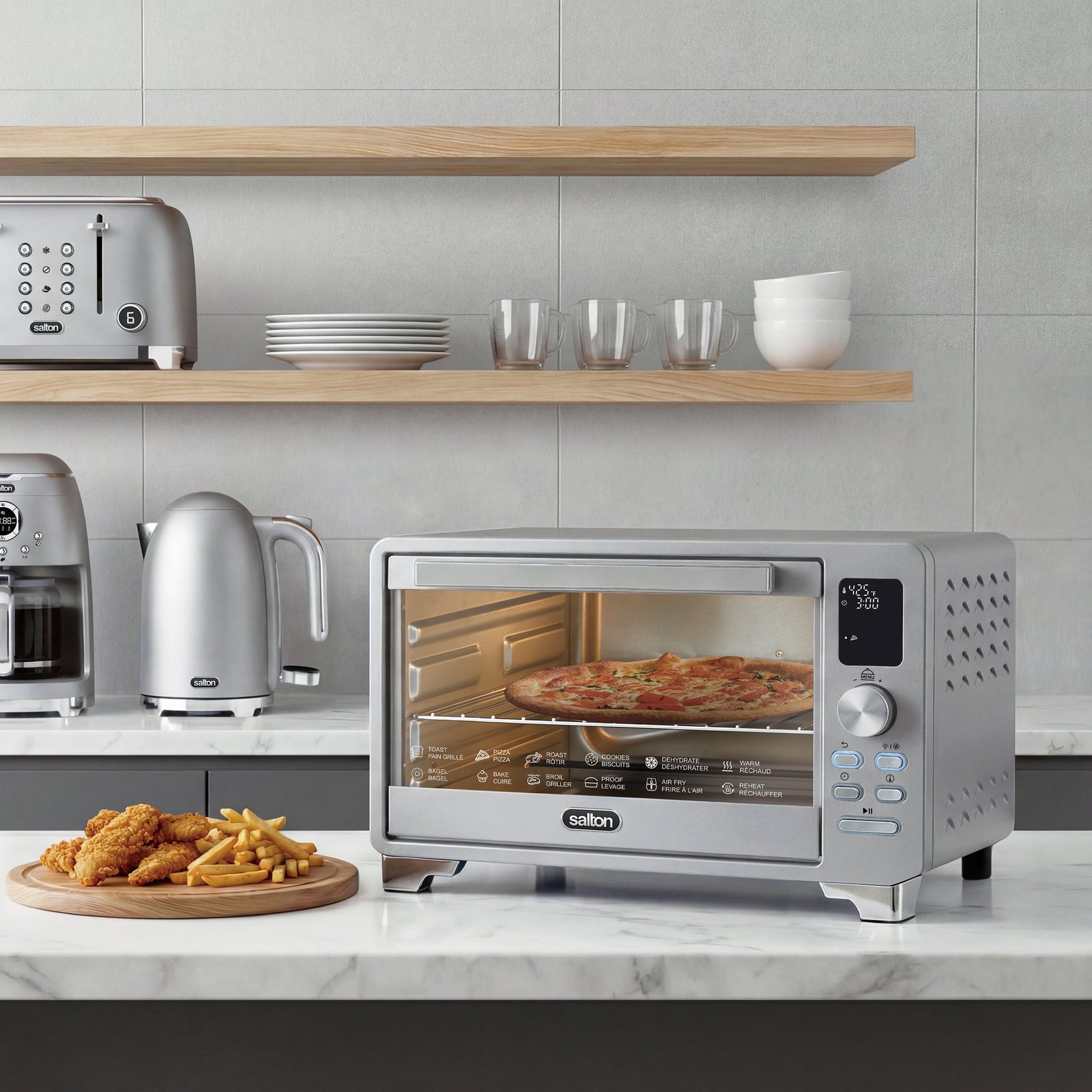 Salton NuRetro: Digital Air Fryer Toaster Oven Review