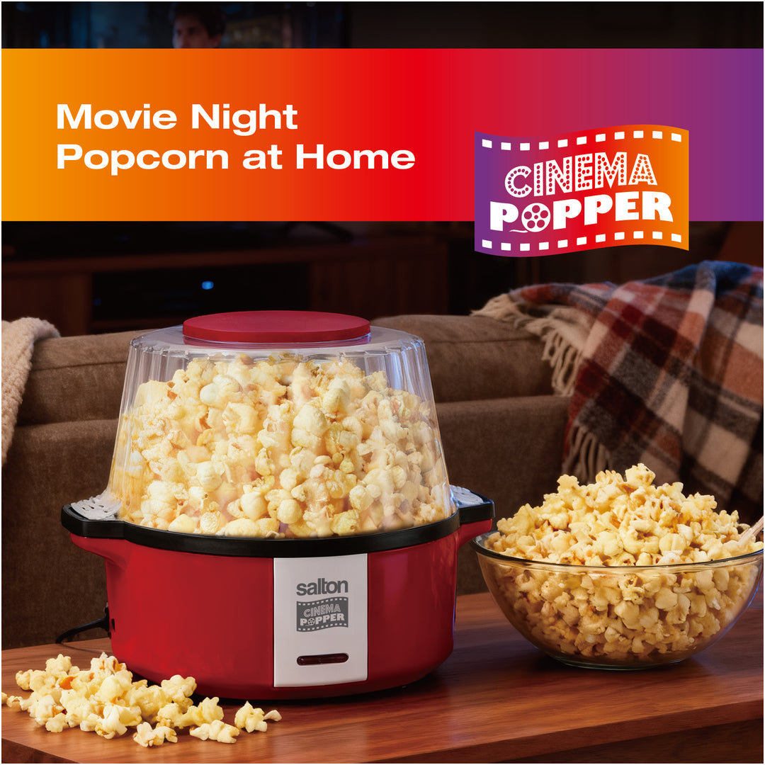 Salton Cinema Stir Popper Popcorn Maker