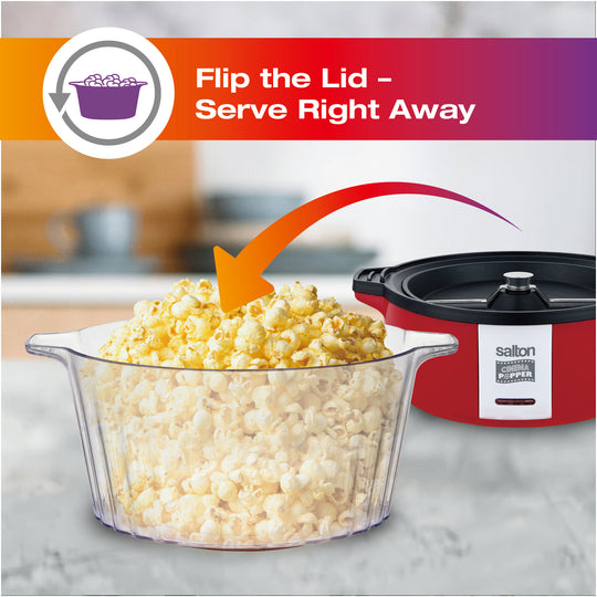 Salton Cinema Stir Popper Popcorn Maker