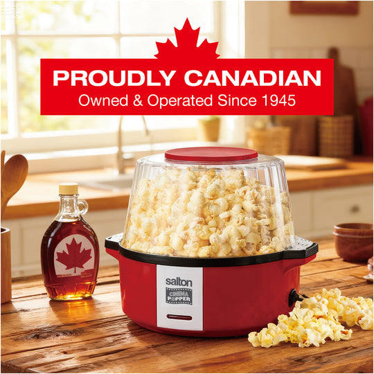 Salton Cinema Stir Popper Popcorn Maker