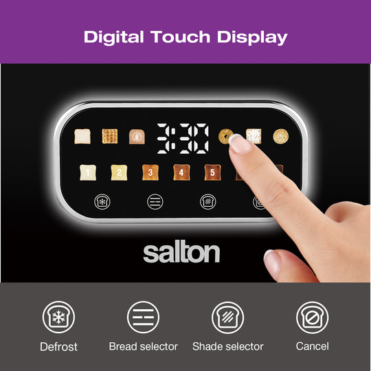 Grille-pain intelligent Salton Smart Touch - 2 tranches