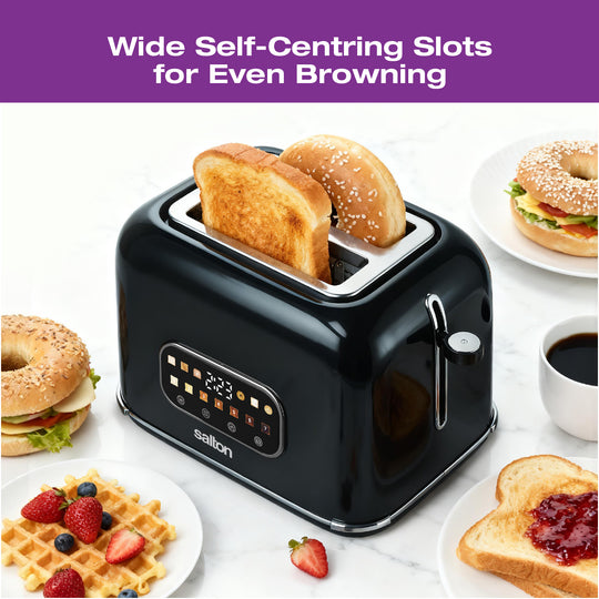 Grille-pain intelligent Salton Smart Touch - 2 tranches