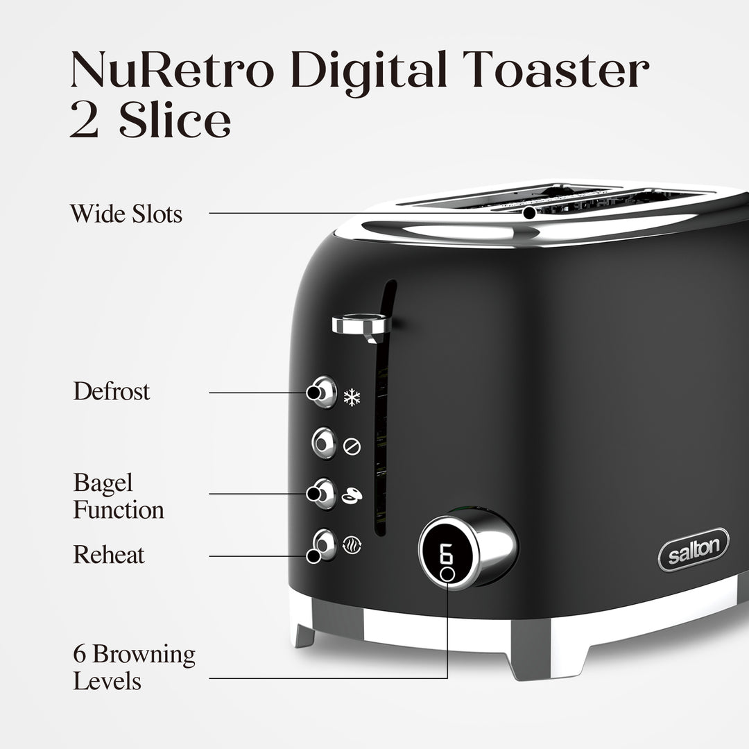 Salton NuRetro Digital Toaster
