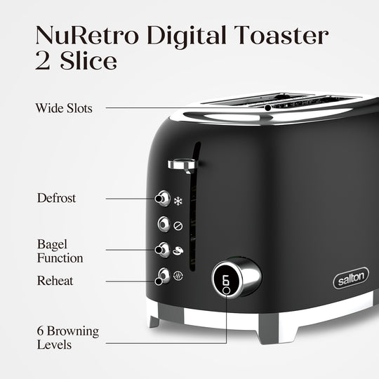 Salton NuRetro Digital Toaster