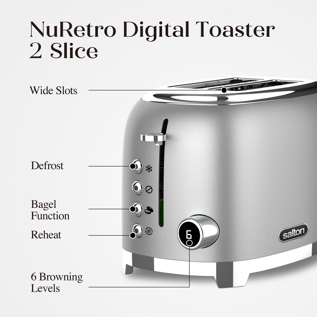 Salton NuRetro Digital Toaster