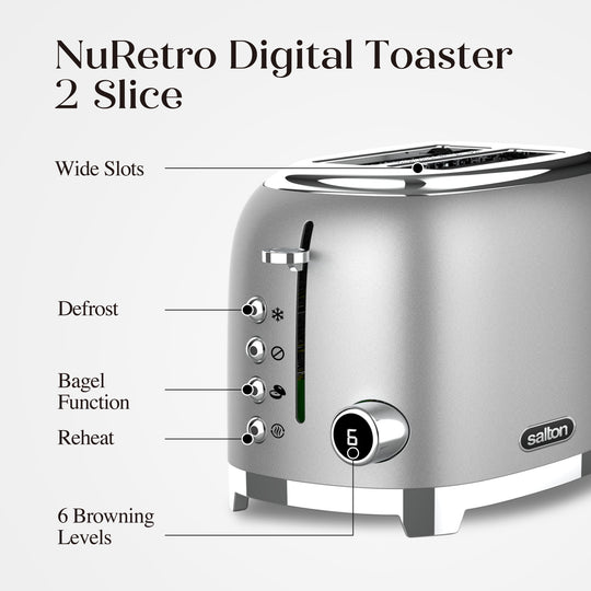 Salton NuRetro Digital Toaster