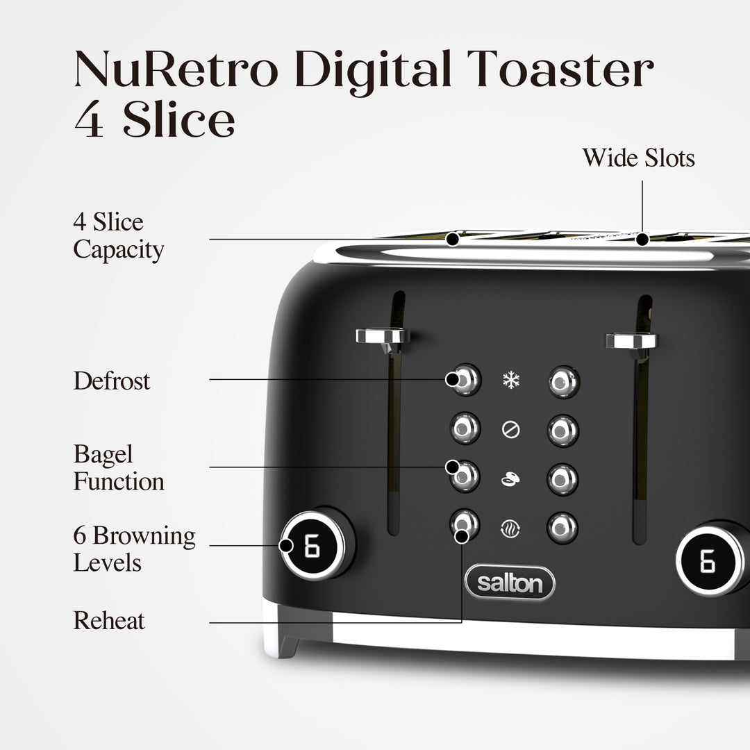 Salton NuRetro Digital Toaster