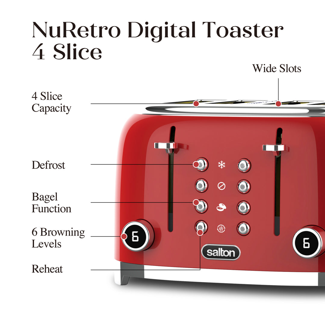 Salton NuRetro Digital Toaster