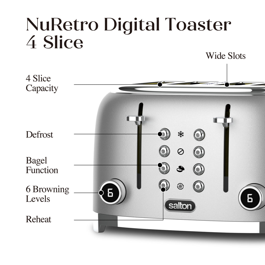 Salton NuRetro Digital Toaster