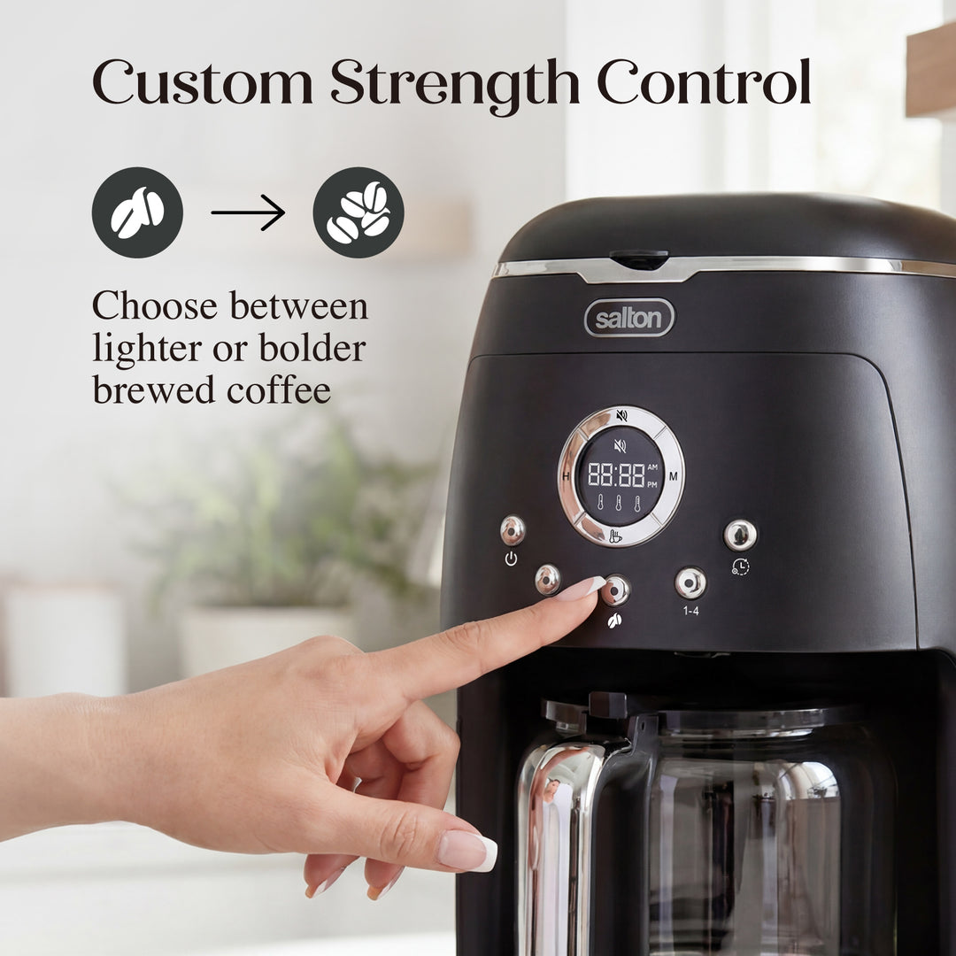 Salton NuRetro Digital Coffee Maker
