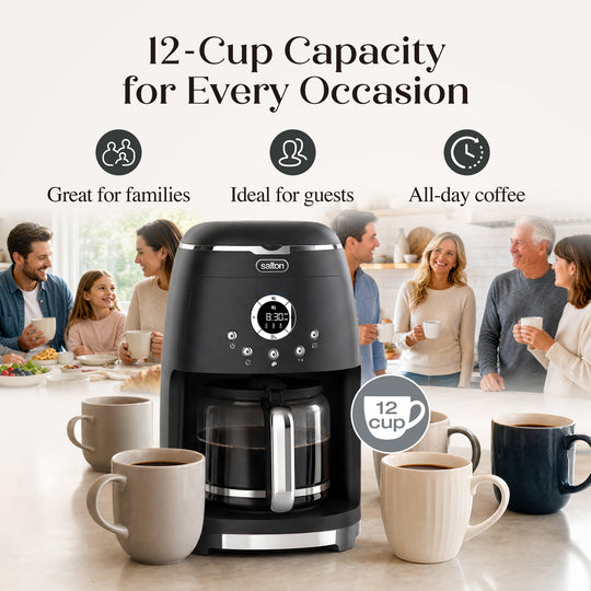Salton NuRetro Digital Coffee Maker