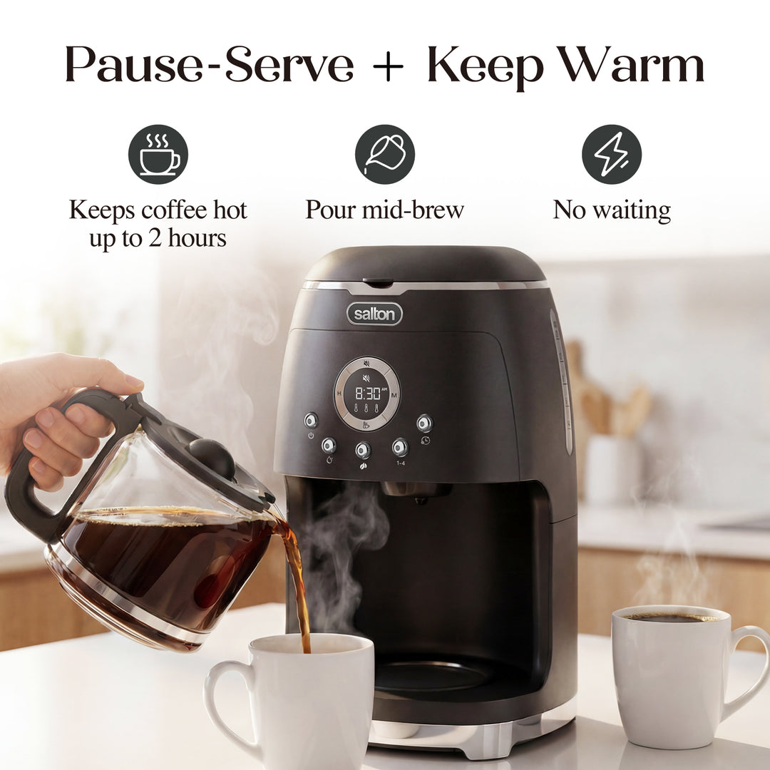 Salton NuRetro Digital Coffee Maker