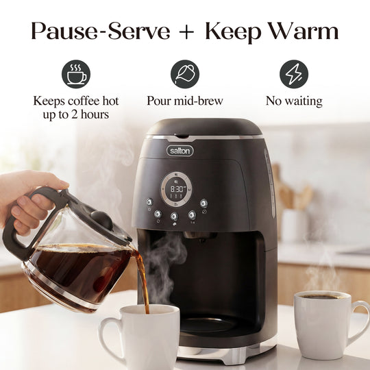 Salton NuRetro Digital Coffee Maker