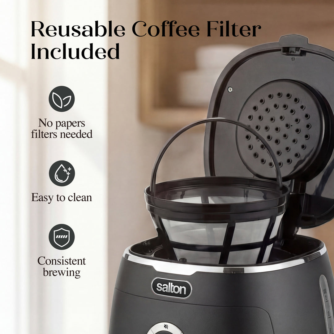 Salton NuRetro Digital Coffee Maker