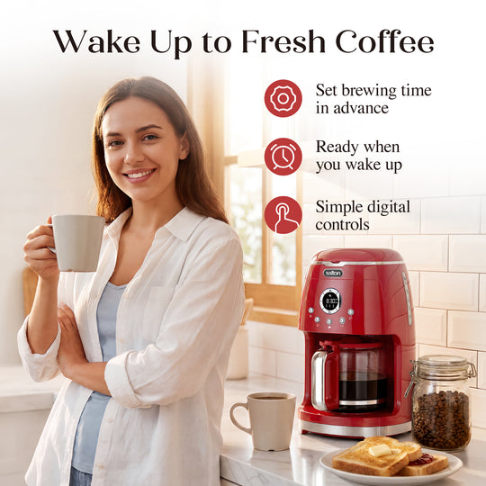 Salton NuRetro Digital Coffee Maker