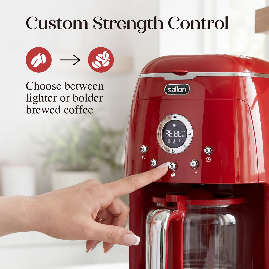 Salton NuRetro Digital Coffee Maker