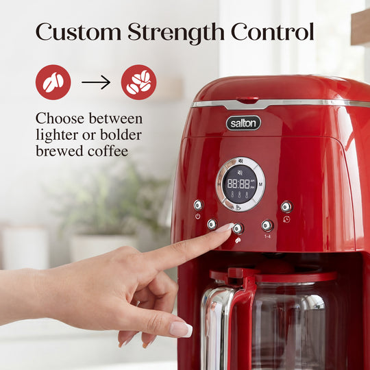 Salton NuRetro Digital Coffee Maker