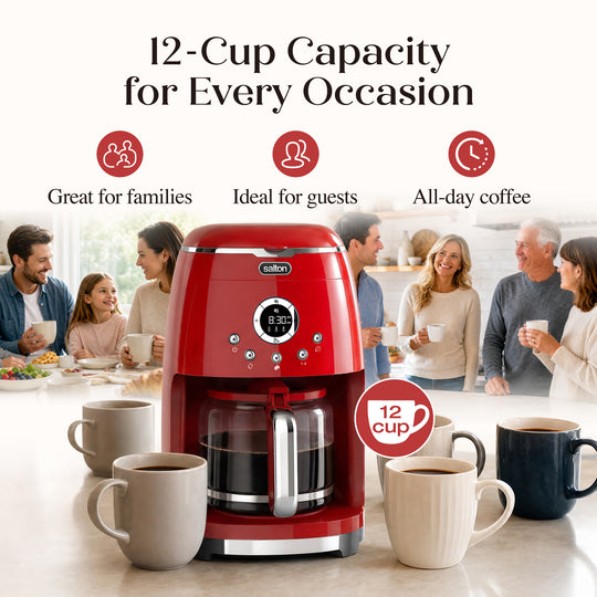 Salton NuRetro Digital Coffee Maker