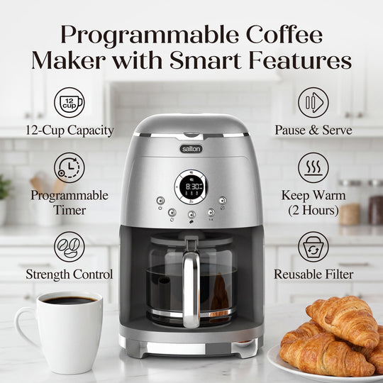 Salton NuRetro Digital Coffee Maker