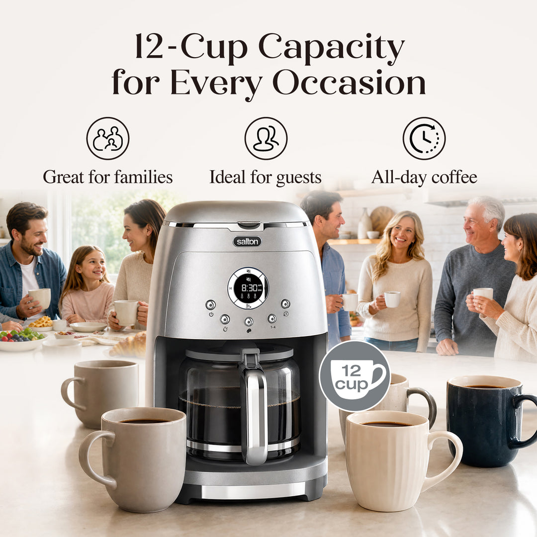 Salton NuRetro Digital Coffee Maker
