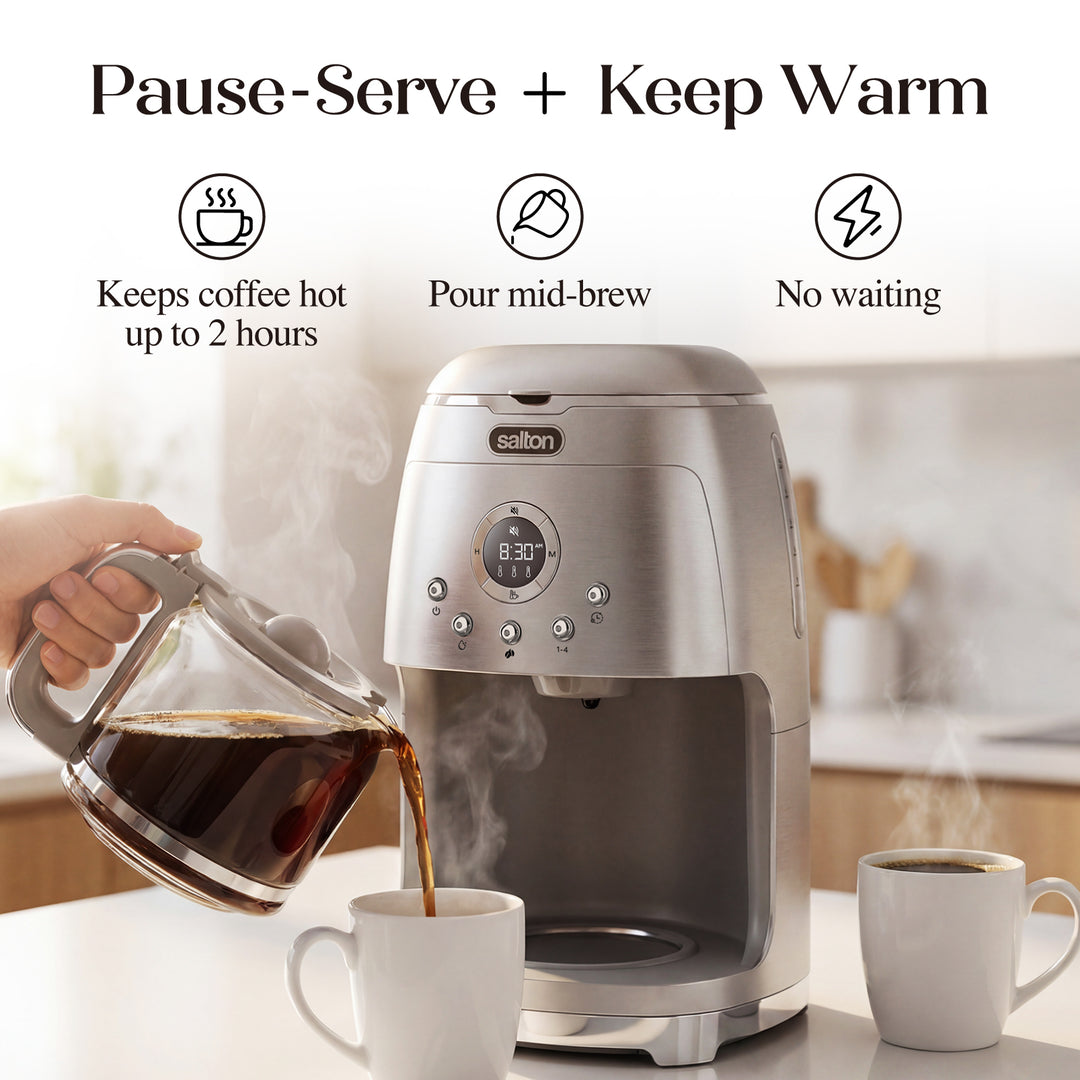 Salton NuRetro Digital Coffee Maker