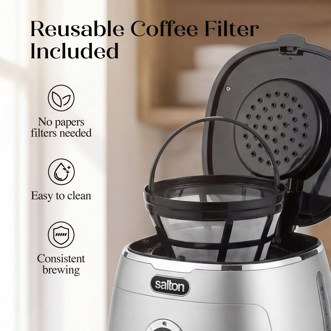 Salton NuRetro Digital Coffee Maker