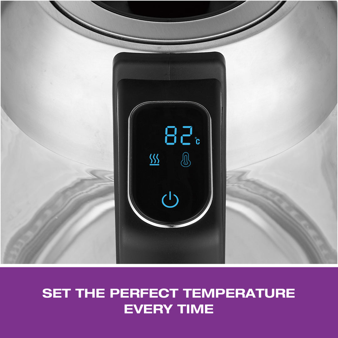Bouilloire à température contrôlée Salton - 1,7 L/Qt (comprend un infuseur à thé en prime !)