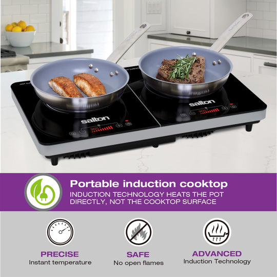 Table de cuisson à double induction Salton