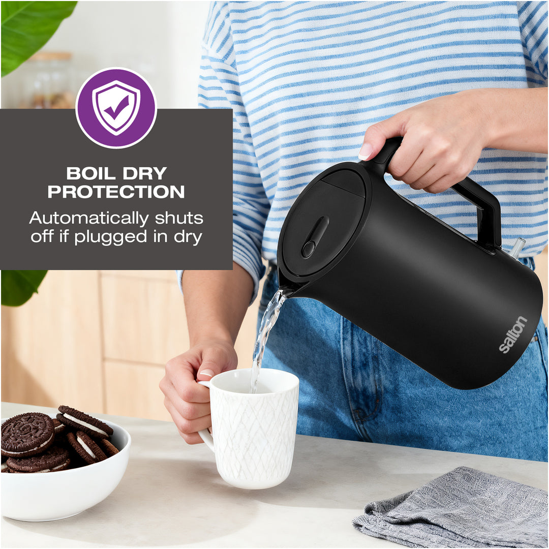 Salton Electric Kettle - 1.7L, Cordless