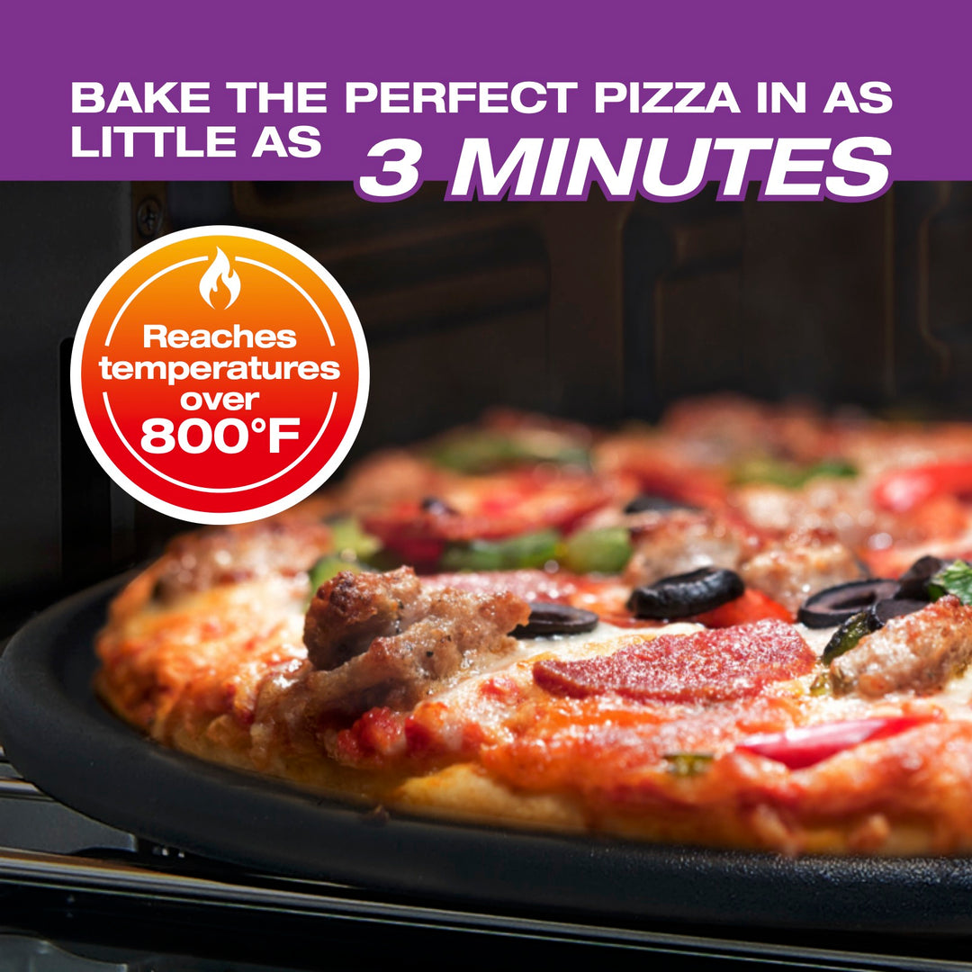 Salton Pizzadesso - Ultra High Heat Professional Pizza Oven and Air Fryer Combo