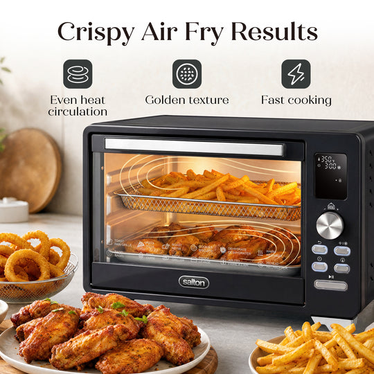 Salton NuRetro Digital Air Fryer Toaster Oven