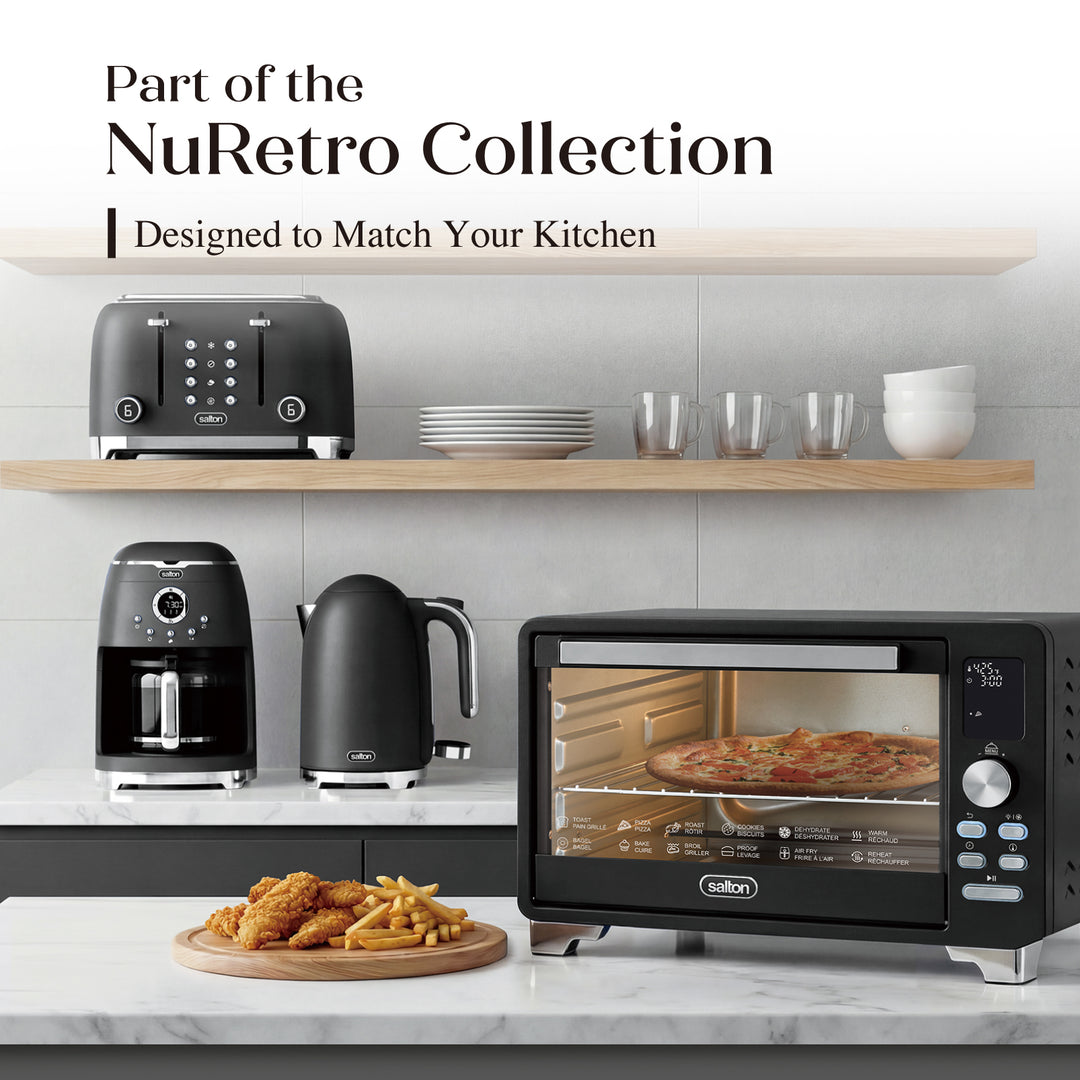 Salton NuRetro Digital Air Fryer Toaster Oven