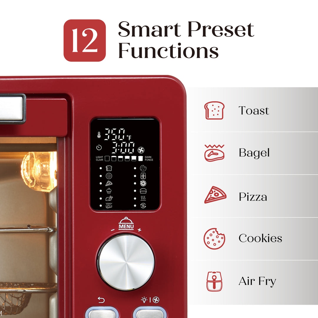 Salton NuRetro Digital Air Fryer Toaster Oven
