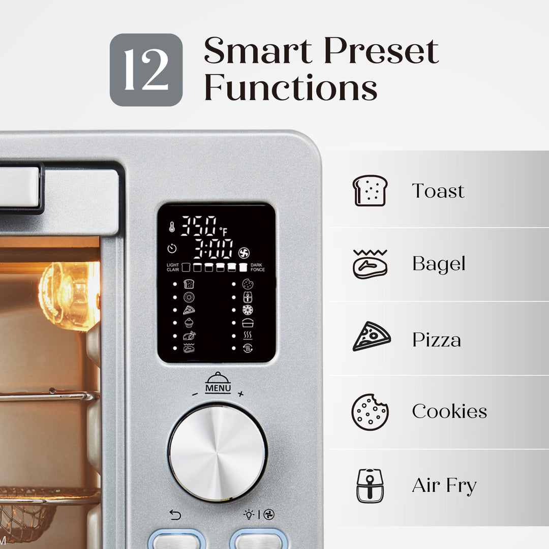 Salton NuRetro Digital Air Fryer Toaster Oven
