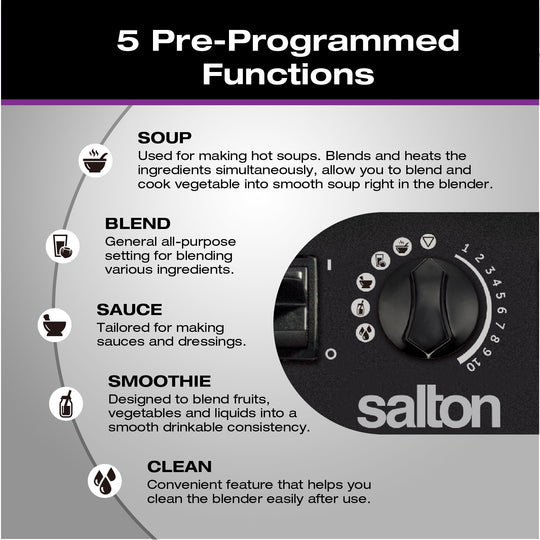 Salton Professional Grade Power Blender