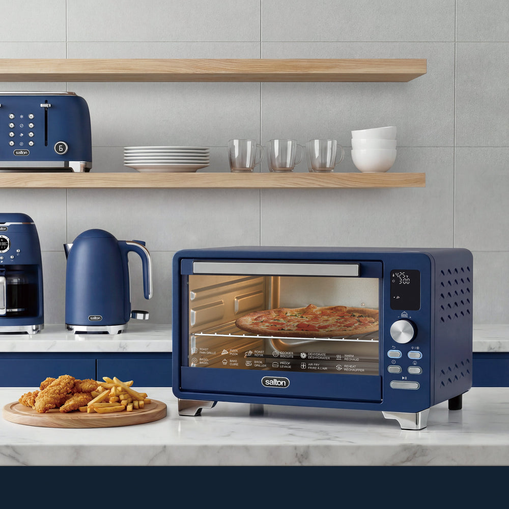 Salton NuRetro Digital Air Fryer Toaster Oven