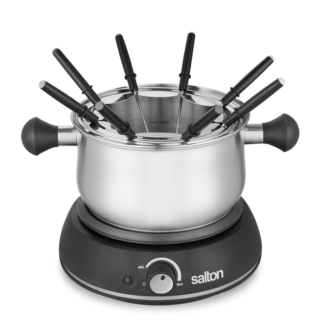 Salton Fondue Set - Stainless Steel