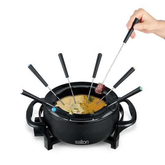 Salton Fondue Set - Black