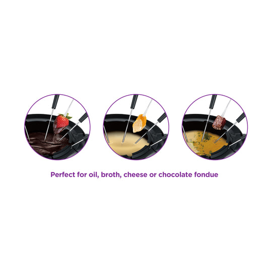 Salton Fondue Set - Black