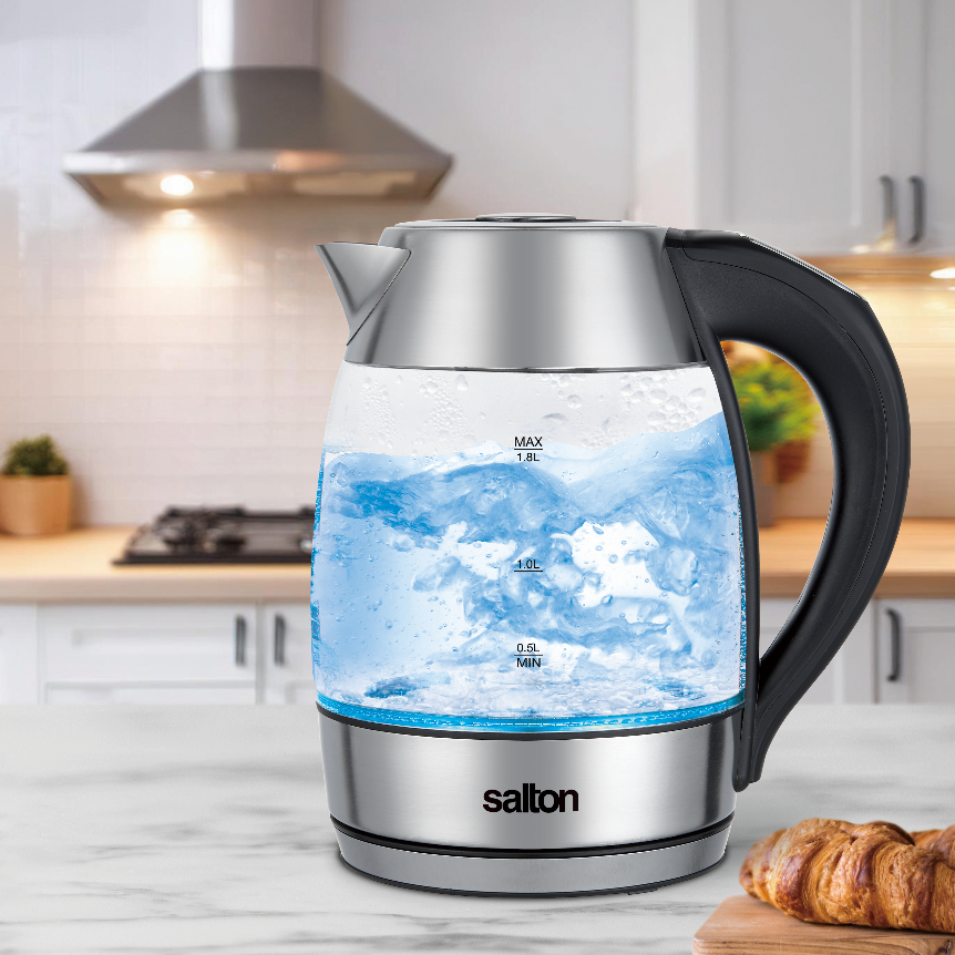 Salton Temperature Control Kettle & Tea Steeper - 1.7 L