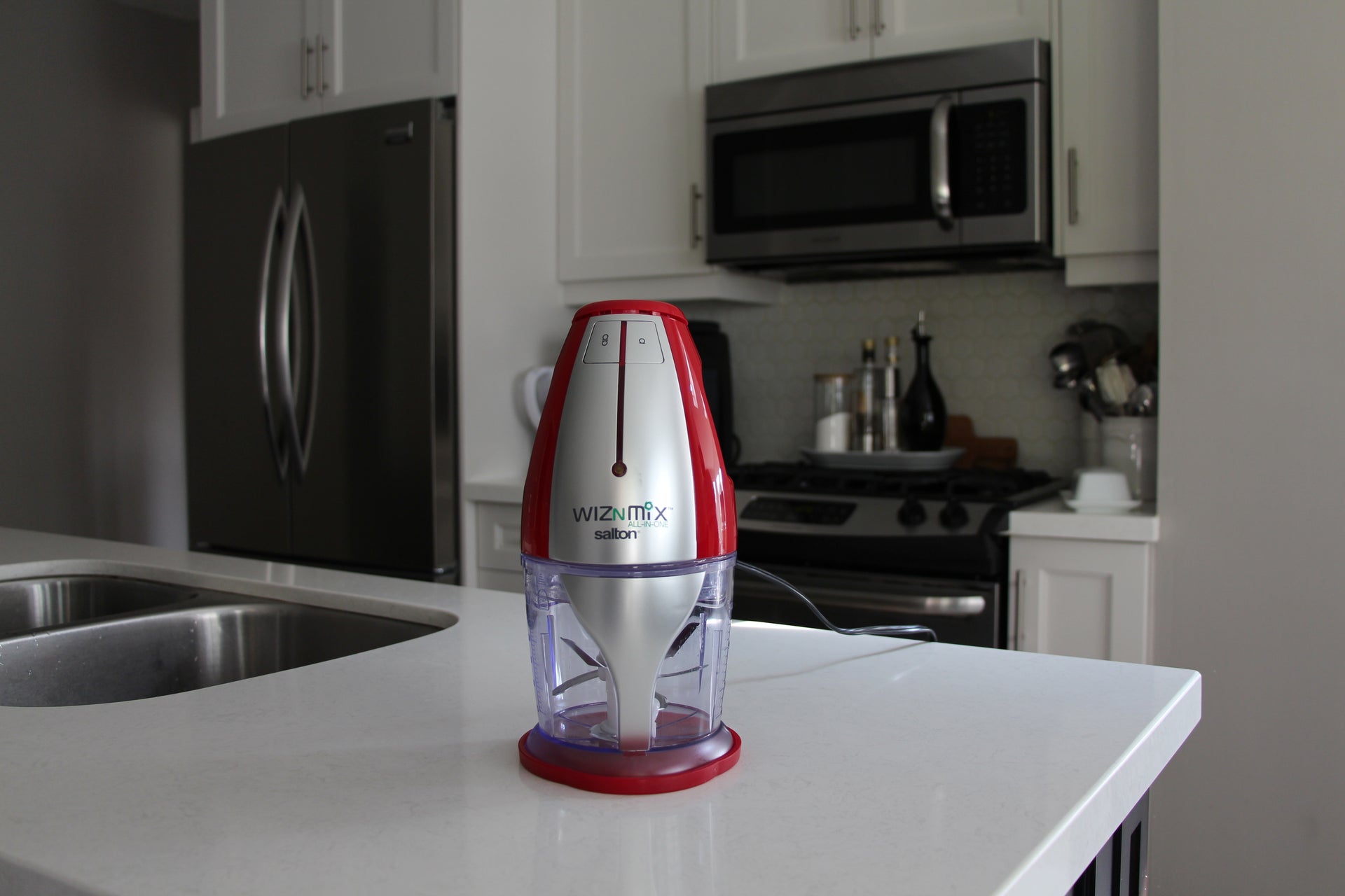 Salton WizNMix AllinOne Food Processor, Chopper & Blender