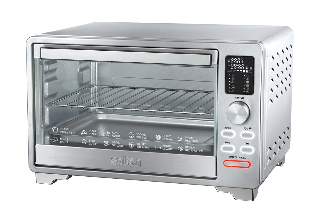 Salton NuRetro Digital Air Fryer Toaster Oven