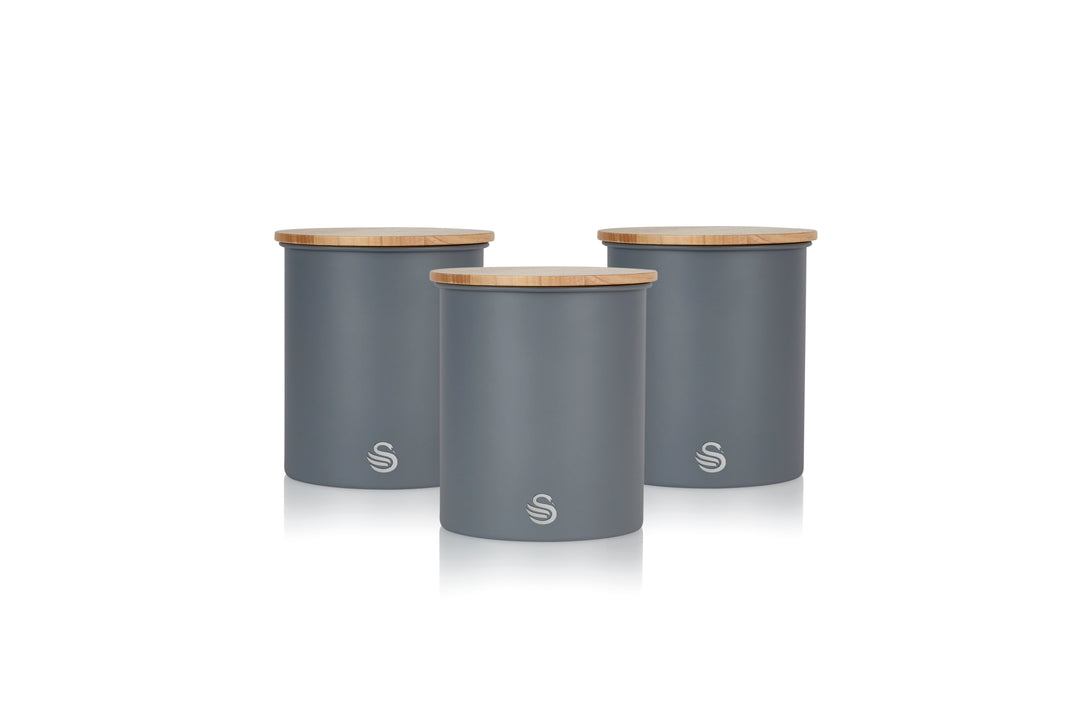 Swan Nordic Set of 3 Cannisters