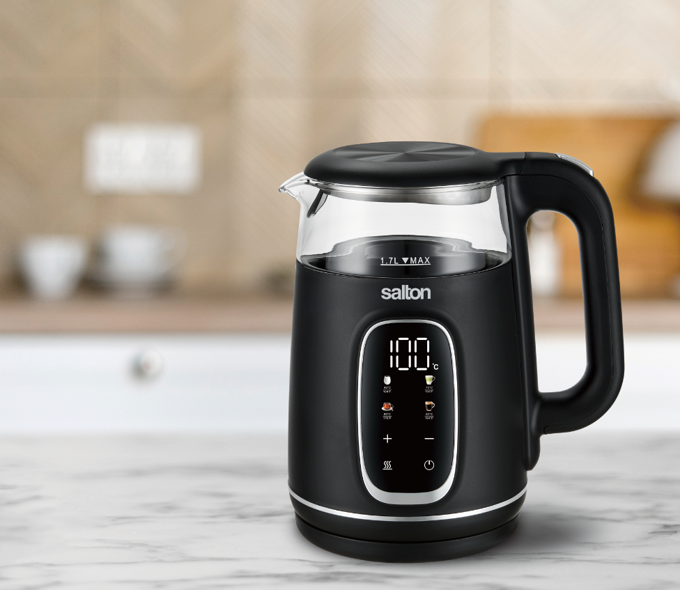 Salton Digital Touch Glass Kettle - 1.7L