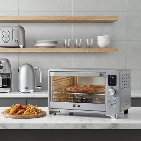 Salton NuRetro Digital Air Fryer Toaster Oven